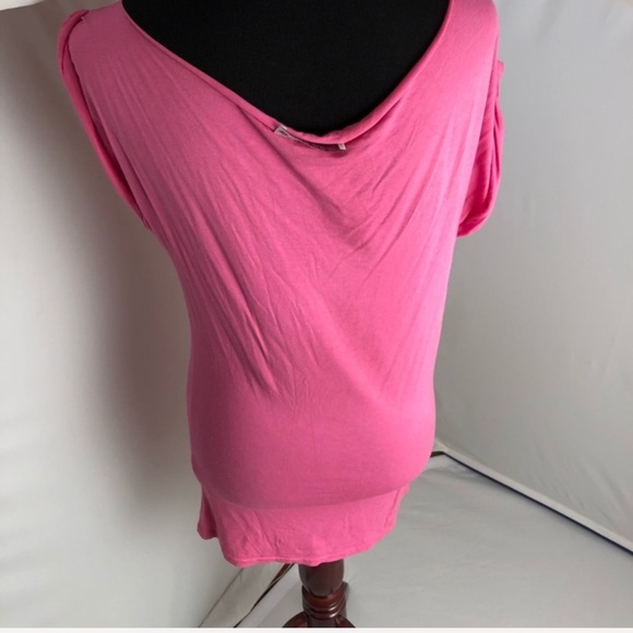Diab’less Paris pink asymmetrical top - Picture 4 of 8